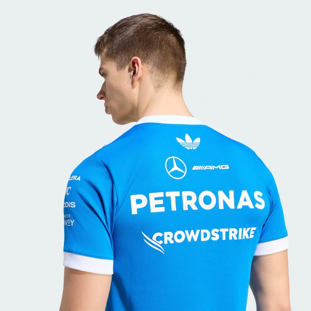 Tričko Mercedes-AMG Petronas F1 Team – Silverstone 2026 Edition, modré