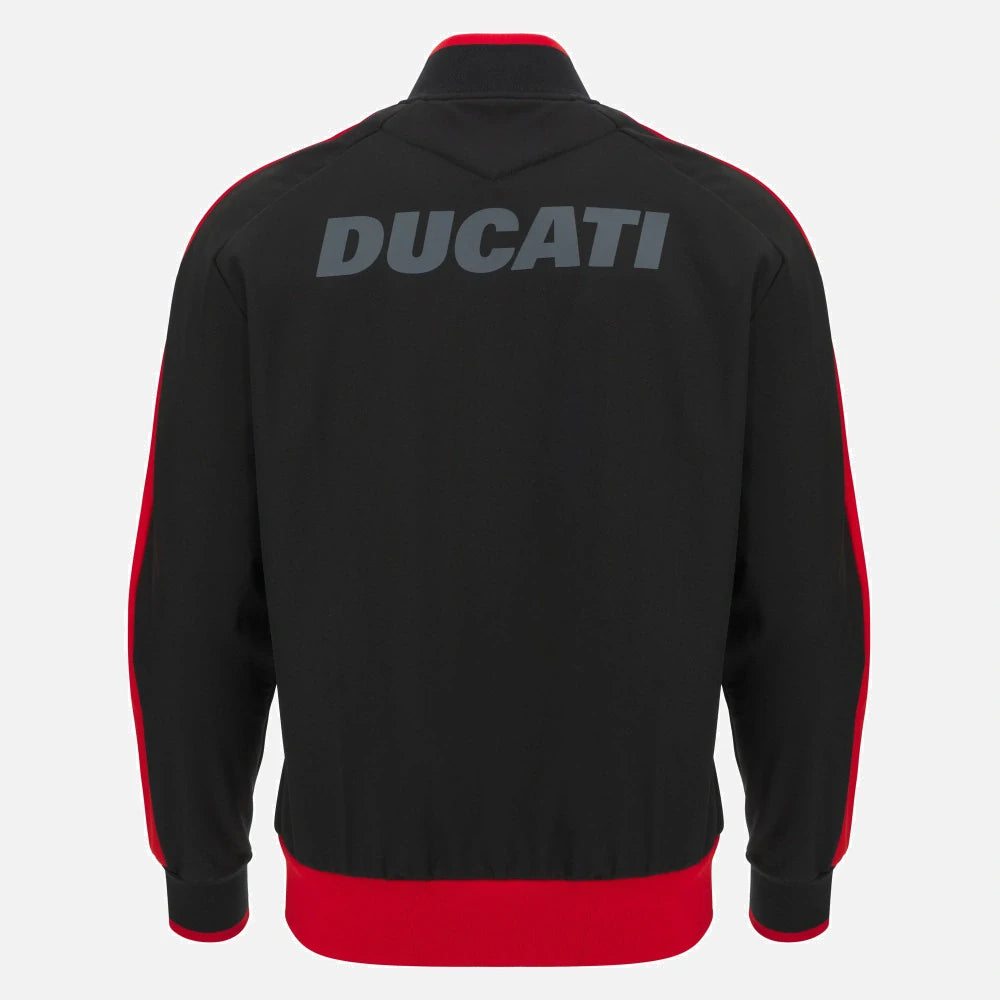 Softshellová bunda Ducati x Macron s logem – černá