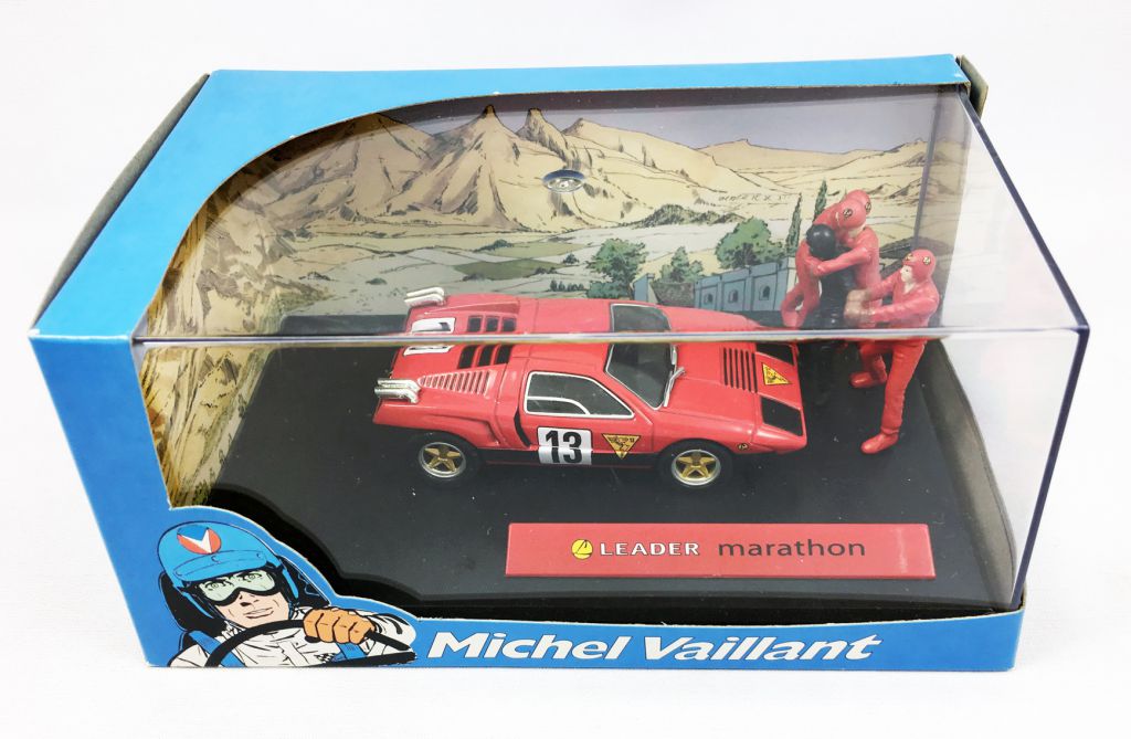Model Michel Vaillant N 13 Marathon s figurkami