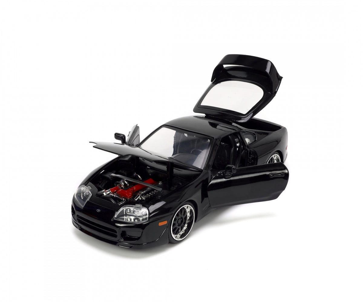 Model Rychle a Zběsile Toyota Supra 1:24 černá