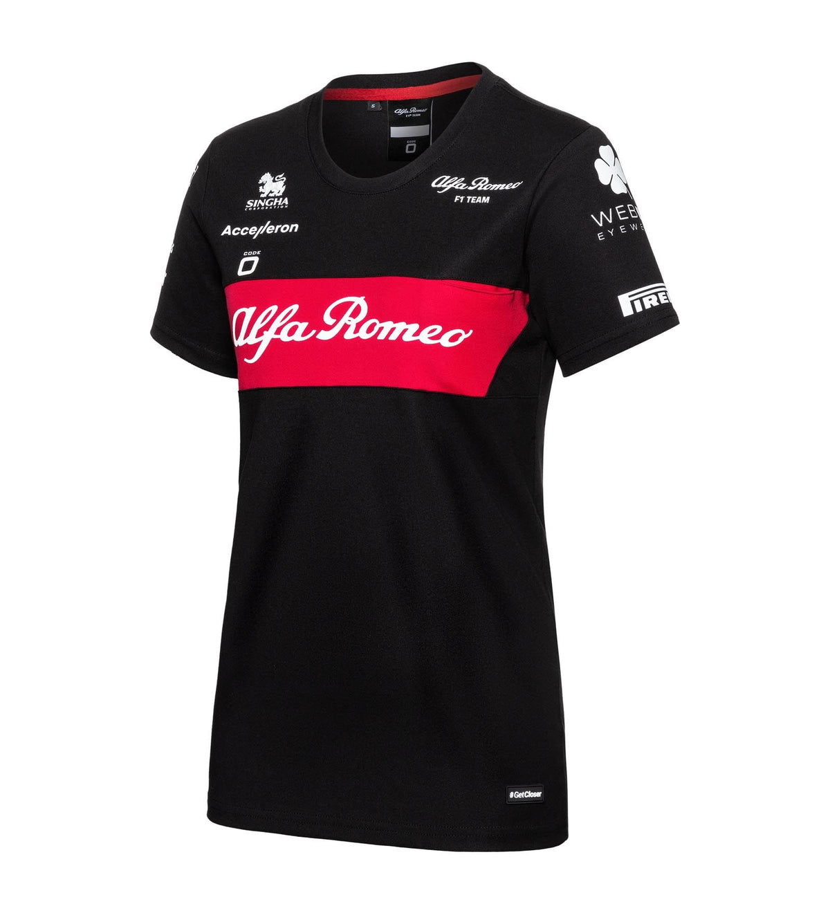 Alfa Romeo F1 Team dámské týmové triko černé