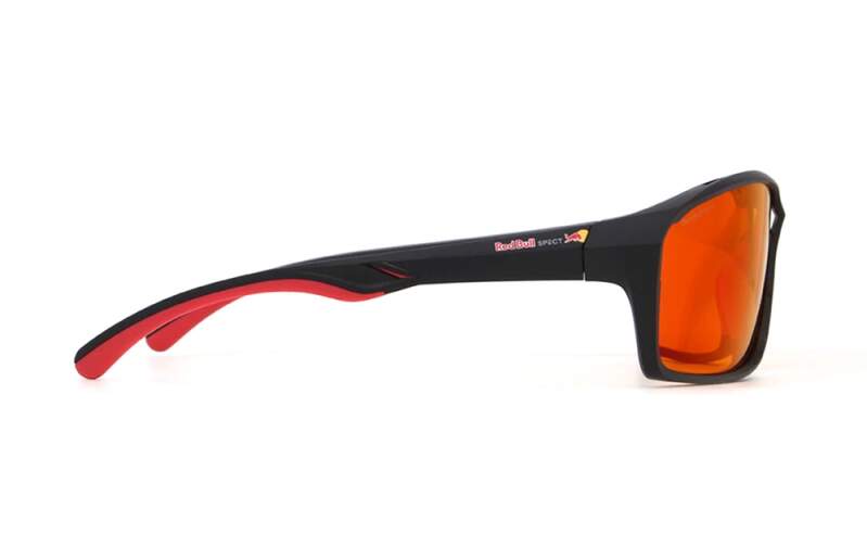Red Bull Spect sluneční brýle DRILL černé s oranžovými skly