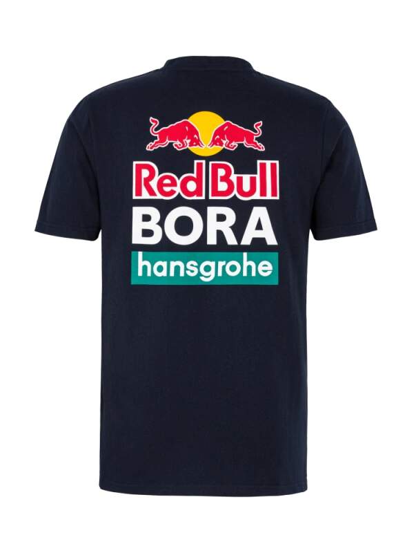 Fanouškovské tričko Red Bull Bora Hansgrohe tmavě modré s logem