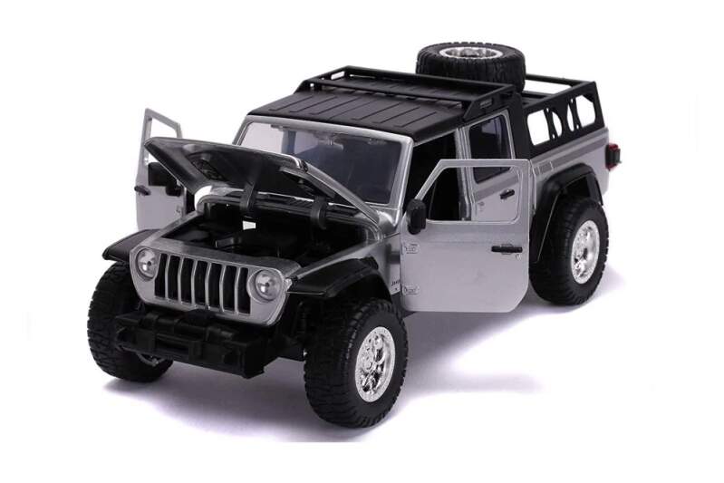 Model Rychle a zběsile JEEP Gladiator 2020 1:24 šedý
