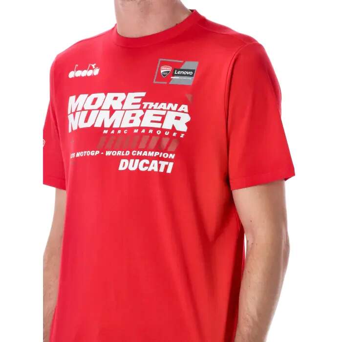 Týmové tričko Marc Marquez - Ducati Corse - mistrovské tričko #1