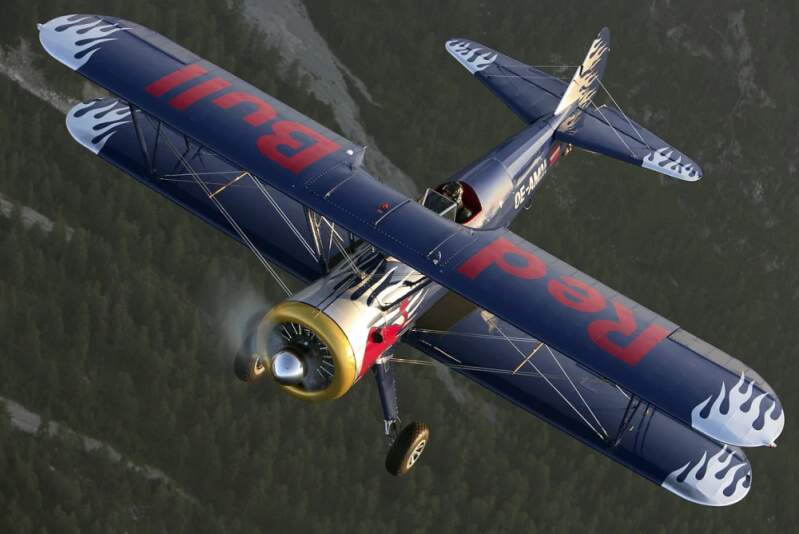 Magnetka Red Bull The Flying Bulls – Boeing Stearman