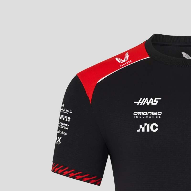 Tričko Haas F1 Team s logy sponzorů - týmová edice