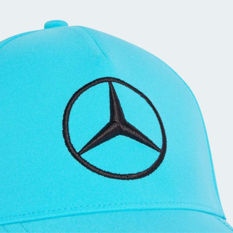 Modrá kšiltovka George Russell Mercedes AMG Petronas F1 x Adidas - týmová edice