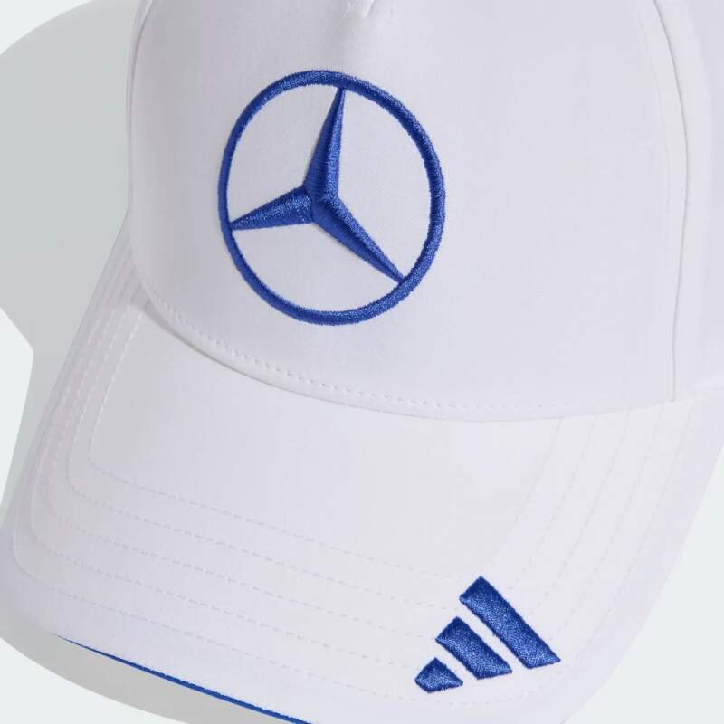 Bílá kšiltovka Kimi Antonelli Mercedes AMG Petronas F1 x Adidas - týmová edice