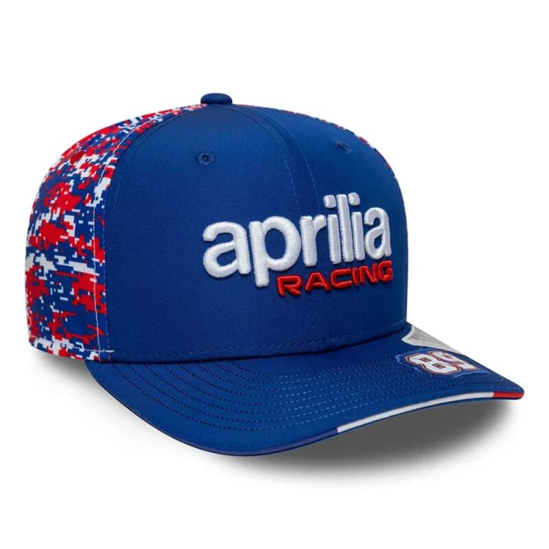 Týmová kšiltovka Aprilia Racing Jorge Martin x New Era - edice Le Mans