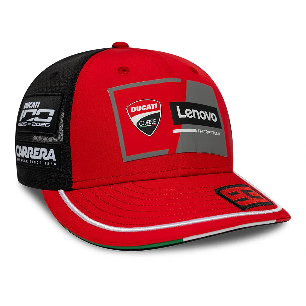 Kšiltovka Ducati Lenovo Team Marc Marquez #93 2026 – červená