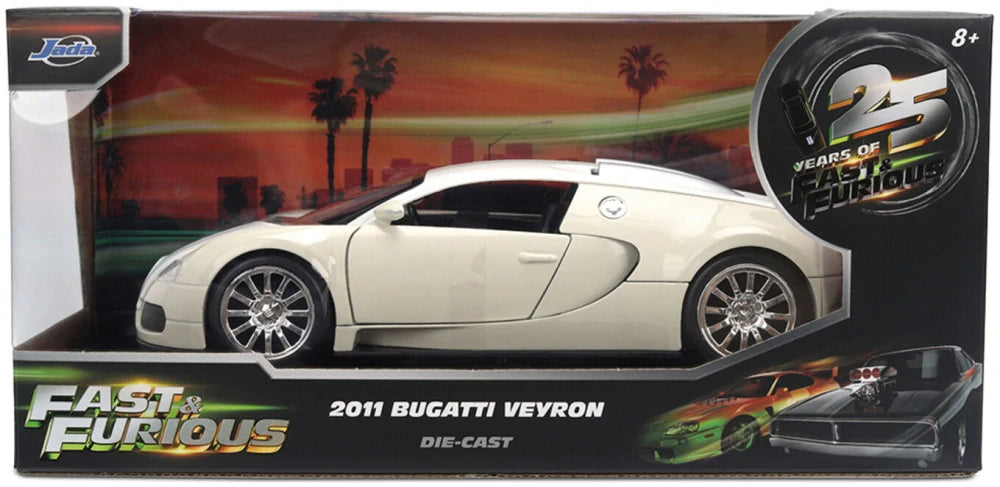 Model Jada Rychle a zběsile 2011 Bugatti Veyron v měřítku 1:24