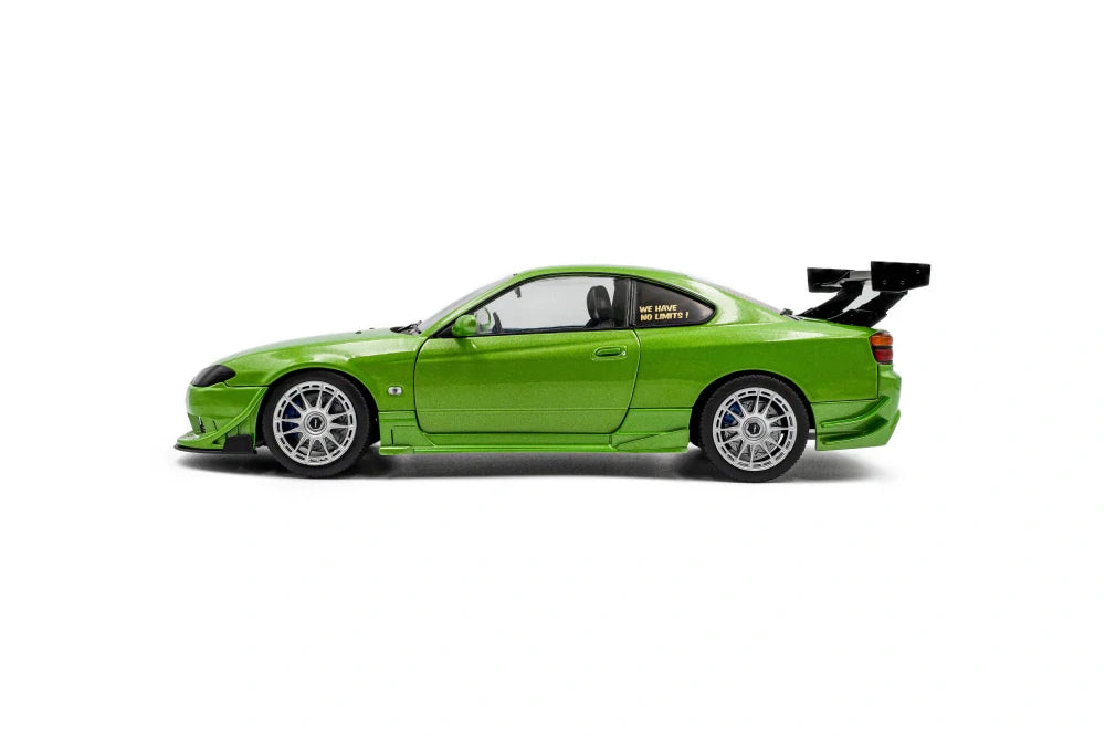 Model Solido Nissan Silvia S15 Spec-R 1999 v měřítku 1:18 – zelený
