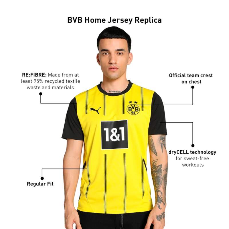 BVB Dortmund domácí dres Puma 24/25 - Replica