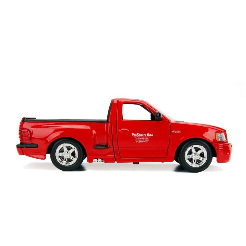Model Rychle a Zběsile Ford F-150 SVT Lightning Brian's FF 1999 1:24 červený