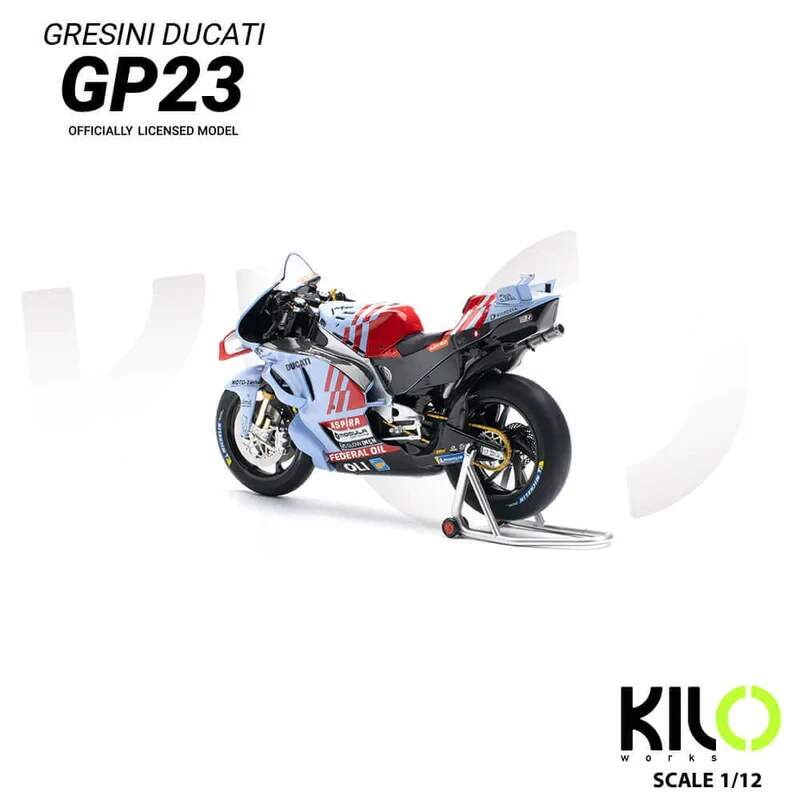 Model NZG MotoGP – Ducati GP23 Marc Márquez