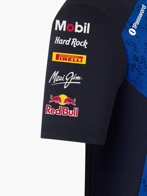 Tričko Oracle Red Bull Racing s logy sponzorů - týmová edice