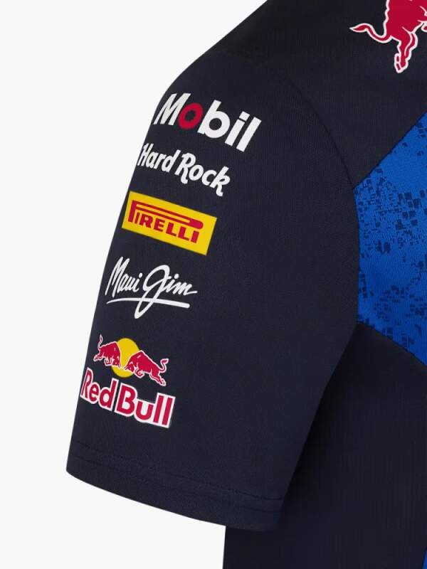 Dámské tričko Oracle Red Bull Racing s logy sponzorů - týmová edice