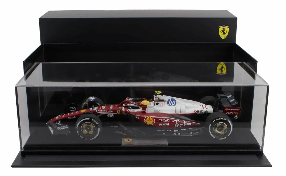 Model LookSmart Scuderia Ferrari SF-25 L. Hamilton v měřítku 1:18 – Monza GP 2025