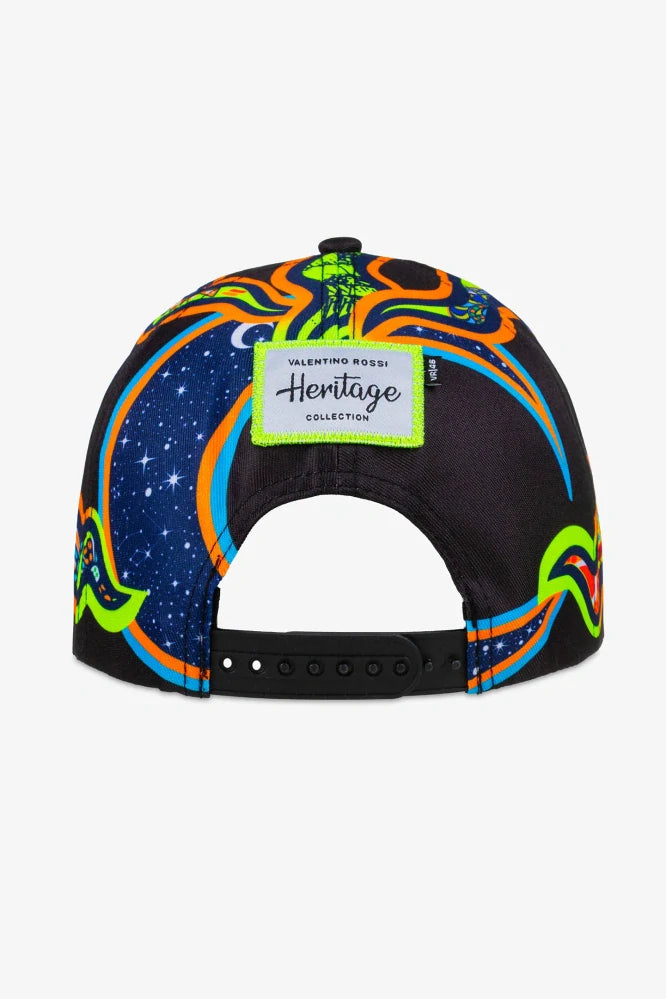Kšiltovka VR46 Valentino Rossi Heritage 46 – Sole e Luna