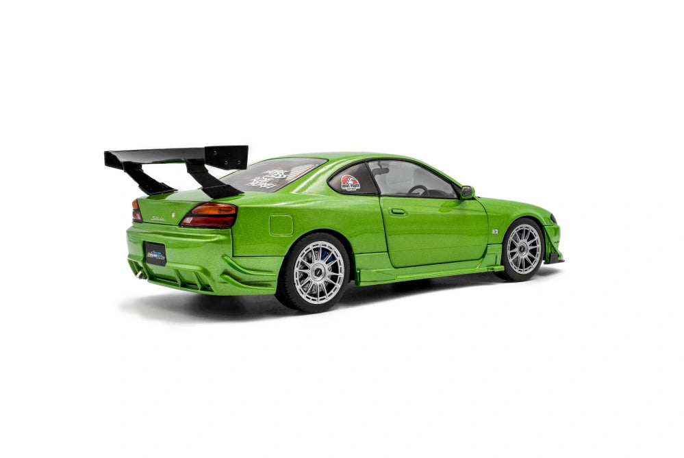 Model Solido Nissan Silvia S15 Spec-R 1999 v měřítku 1:18 – zelený
