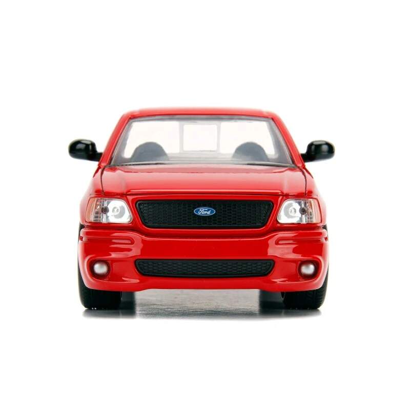 Model Rychle a Zběsile Ford F-150 SVT Lightning Brian's FF 1999 1:24 červený