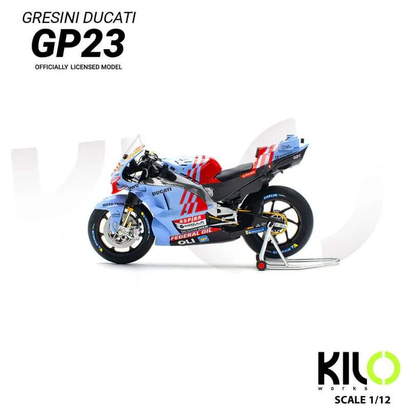 Model NZG MotoGP – Ducati GP23 Marc Márquez