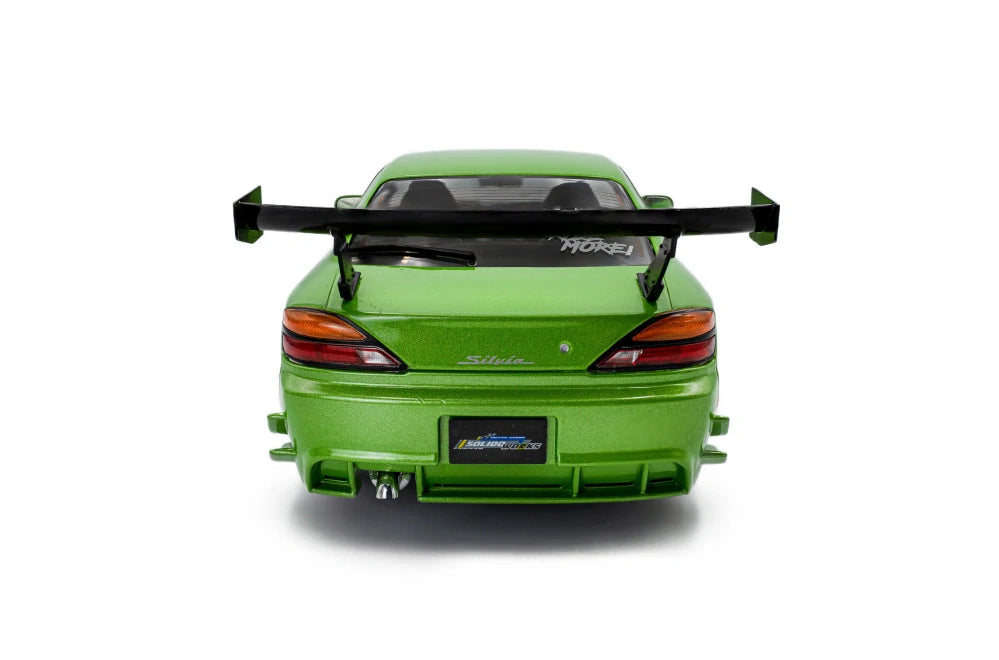 Model Solido Nissan Silvia S15 Spec-R 1999 v měřítku 1:18 – zelený