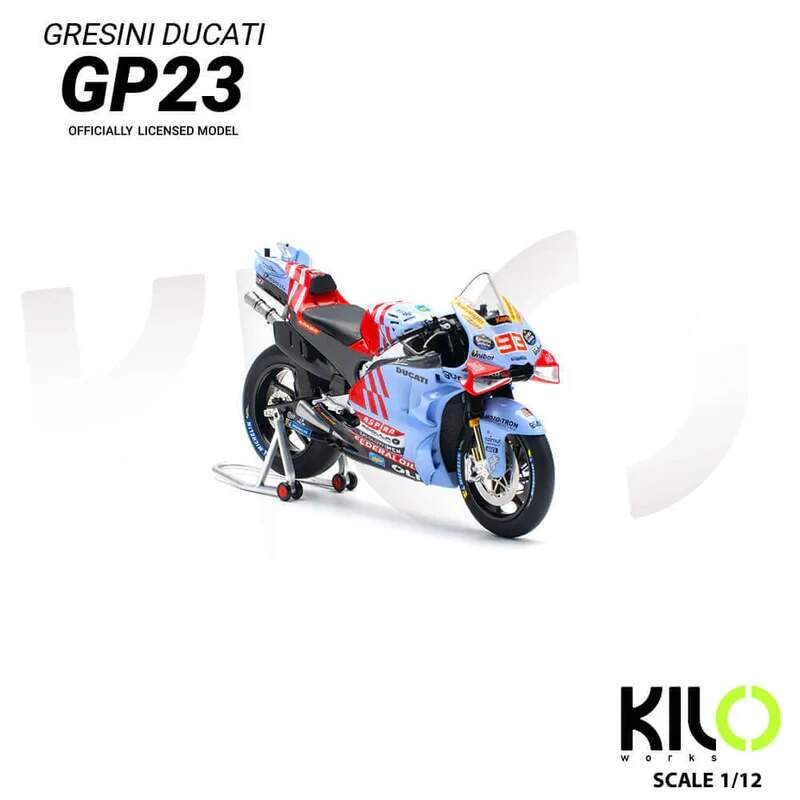 Model NZG MotoGP – Ducati GP23 Marc Márquez