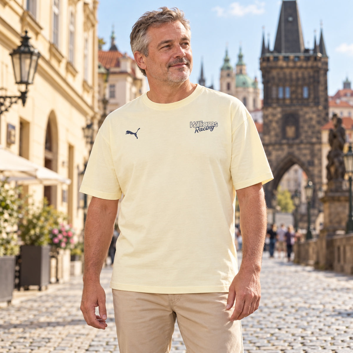 Tričko Williams Racing Heritage Casual – ilustrační foto (AI)