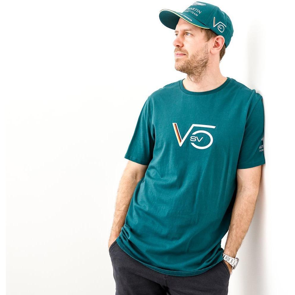 Aston Martin F1 Team 2021 tričko S.Vettel