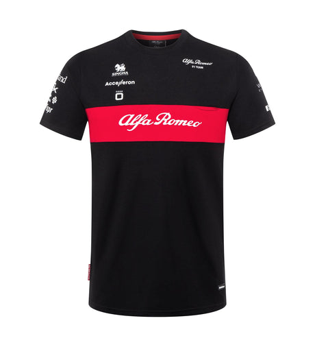 Alfa Romeo F1 Team dětské týmové triko černé - 164 CM