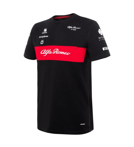 Alfa Romeo F1 Team dětské týmové triko černé - 164 CM