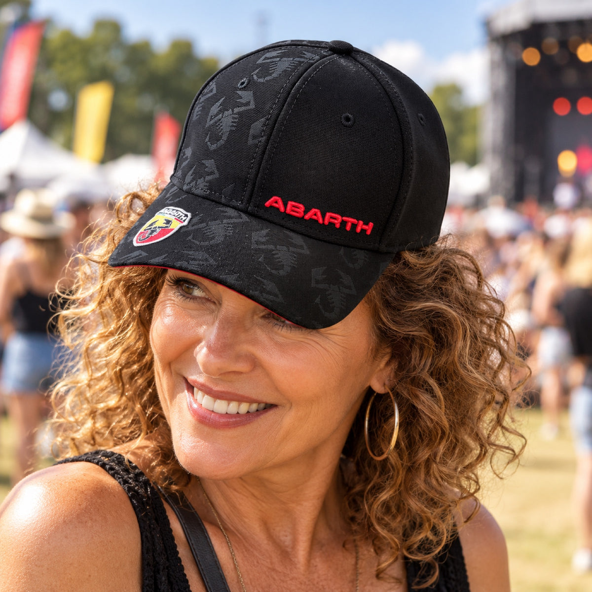 Kšiltovka Abarth – černá – ilustrační foto (AI)