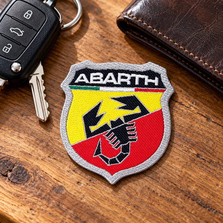 Nášivka Abarth SCUDETTO – ilustrační foto (AI)