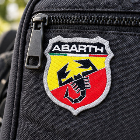 Nášivka Abarth SCUDETTO – ilustrační foto (AI)