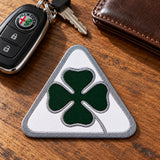Nášivka Alfa Romeo Quadrifoglio – 50 mm – ilustrační foto (AI)