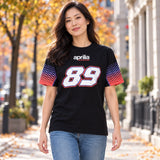 Tričko pro fanoušky Aprilia Racing – Martinator #89 – ilustrační foto (AI)