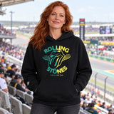 Mikina s kapucí pro fanoušky Aston Martin F1 Team – Rolling Stones Edition – ilustrační foto (AI)