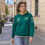 Aston Martin F1 Team Team Hoodie – Green – ilustrační foto 2 (AI)