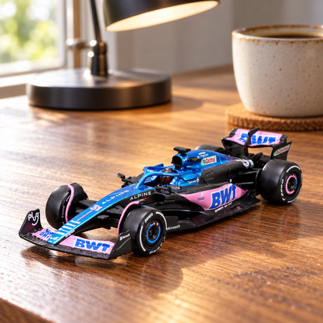Model Alpine F1 A523 Bburago #31 Esteban Ocon 2023 v měřítku 1:43 – Signature – ilustrační foto (AI)