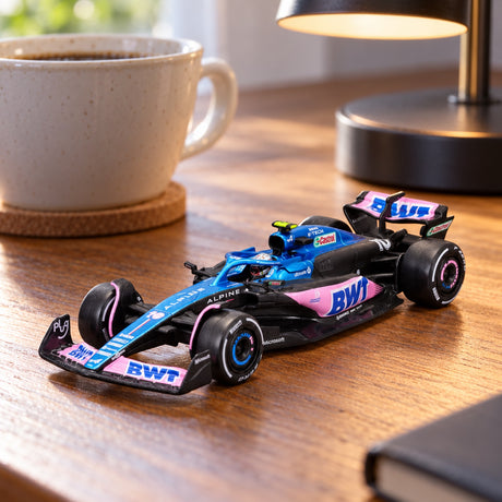 Model Alpine F1 A523 Bburago #10 Pierre Gasly 2023 v měřítku 1:43 – Signature – ilustrační foto (AI)