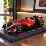 Model Scuderia Ferrari SF-23 BBurago #16 Leclerc Monza 2023 v měřítku 1:43 Signature – ilustrační foto (AI)