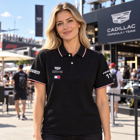 Polokošile Sergio Perez Cadillac F1 x Tommy Hilfiger – Team Edition – ilustrační foto (AI)
