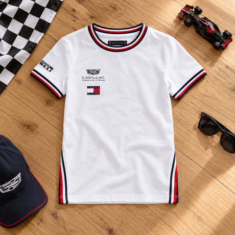 Dětské tričko Cadillac F1 x Tommy Hilfiger – Team Edition – ilustrační foto (AI)