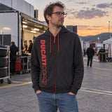 Ducati Corse Fan Hoodie with Logo – Dark Grey – ilustrační foto (AI)