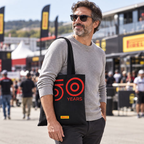 Nákupní taška F1 Tech Pirelli – černá – ilustrační foto (AI)