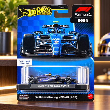 Model Hot Wheels F1 Premium – Franco Colapinto Williams Racing F1 – ilustrační foto (AI)