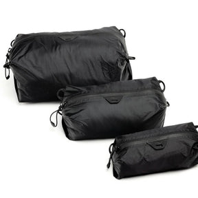 Sada cestovních organizérů Peak Design Ultralight Packing Cube - BUNDLE - XXS-XS-S - černá