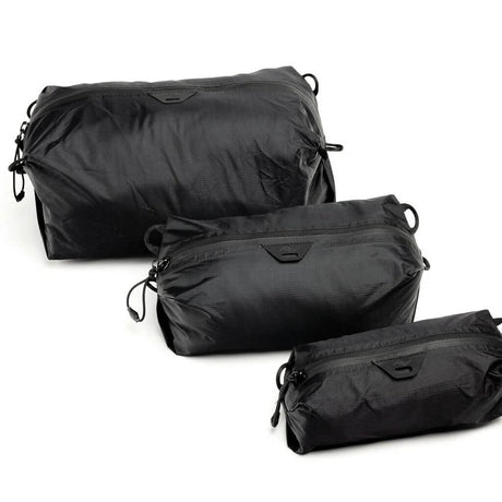 Sada cestovních organizérů Peak Design Ultralight Packing Cube - BUNDLE - XXS-XS-S - černá